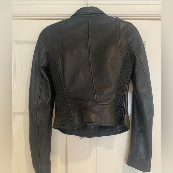 Zara leather jacket - Picture 5 of 8
